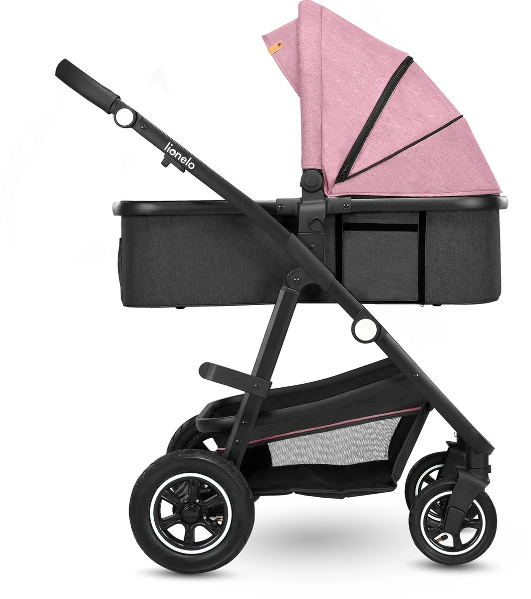 Lionelo Amber 3in1 - Kinderwagen - XXL SET - Incl. Autostoel - 0-22kg - Afbeelding 11