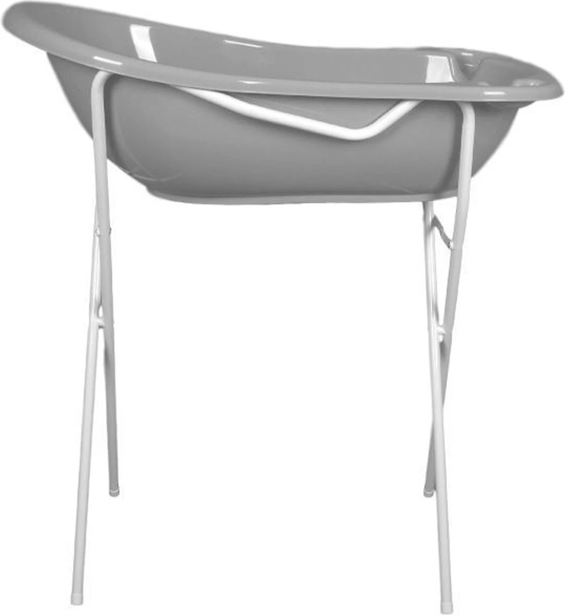 MamaLoes Babybadje - Grijs - 86x38 Cm - Inclusief Stop - Afbeelding 2