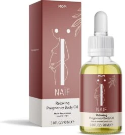Naïf Ontspannende Zwangerschapsolie - 90ml - Zwangerschap - Met Natuurlijke Ingrediënten