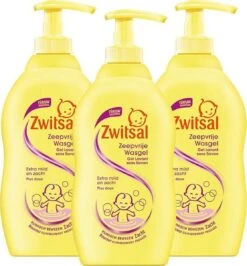 Zwitsal Baby - Zeepvrije Wasgel - 3 X 400ml - Voordeelverpakking