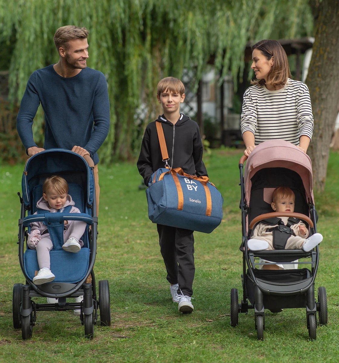 Lionelo Annet Plus - Kinderwagen 2in1 - Inklapsysteem - XXL Dakje - Tot 22 Kg - Afbeelding 8