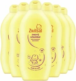Zwitsal Baby Zeepvrij Schuimbad 6x 200ml