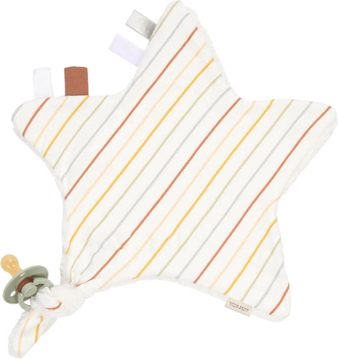 Little Dutch - Knuffeldoek Ster Vintage Sunny Stripes - Afbeelding 3