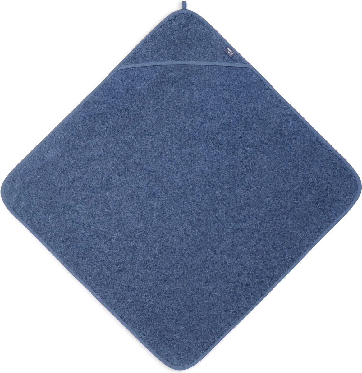 Jollein Badcape Badstof 75x75cm - Jeans Blue - Afbeelding 2