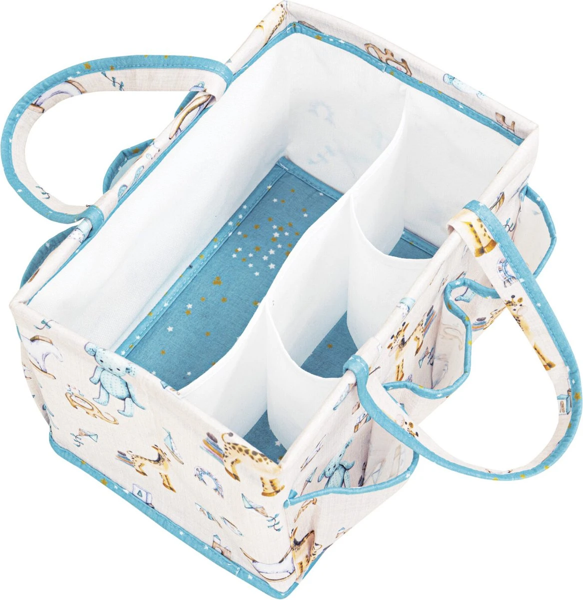 Luiertas Baby - Verzorgingstas - Organizer Luiers - Blauw - Verzorgingstas - Kinderwagen Tas - Mommy Bag - Buggy Tas - Diaper Bag - Baby Born Accesoires