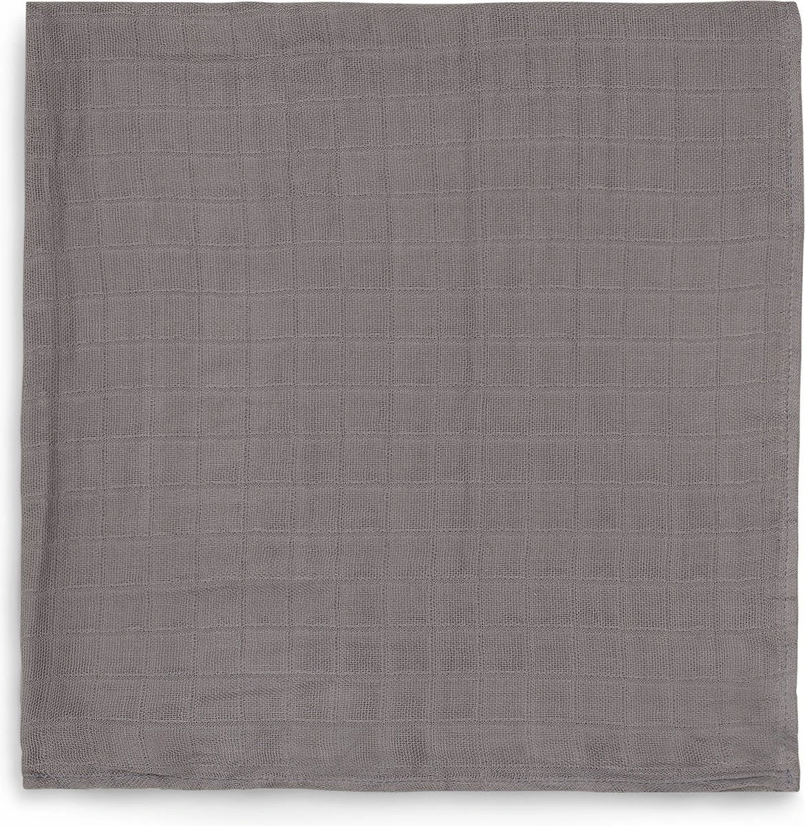 Jollein Hydrofiele Doek Small 70x70cm Bamboe Katoen - Storm Grey - 4 Stuks - Afbeelding 17