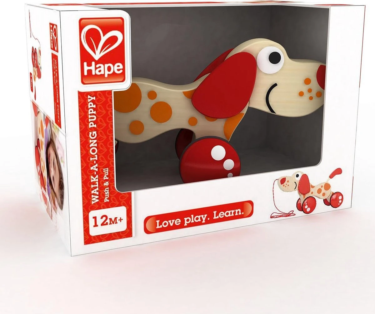 Hape Walk-a-long Puppy - Afbeelding 2