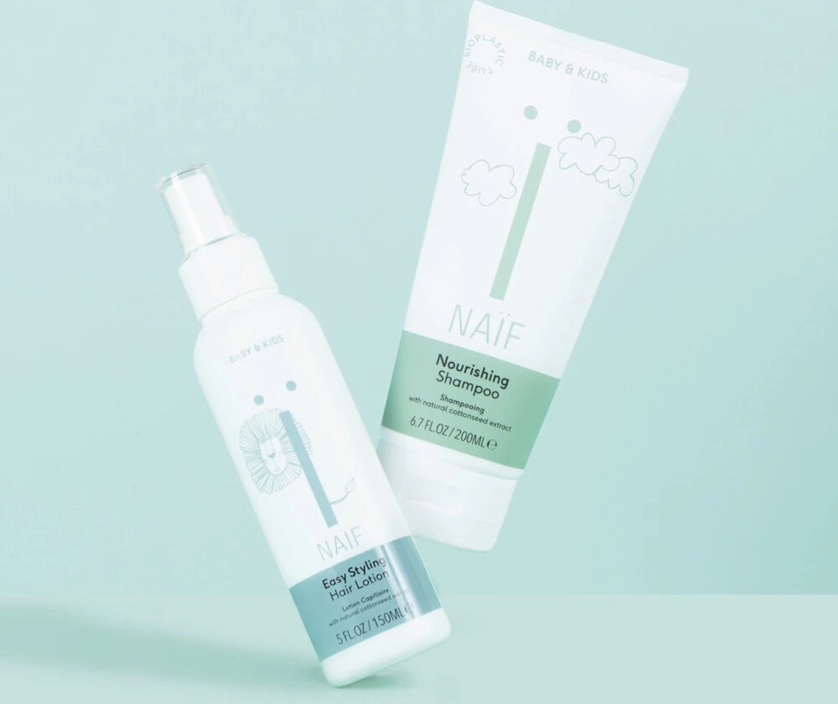 Naïf Easy Styling Haarlotion - Baby En Kind - 150ml - Met Natuurlijke Ingrediënten - Afbeelding 2