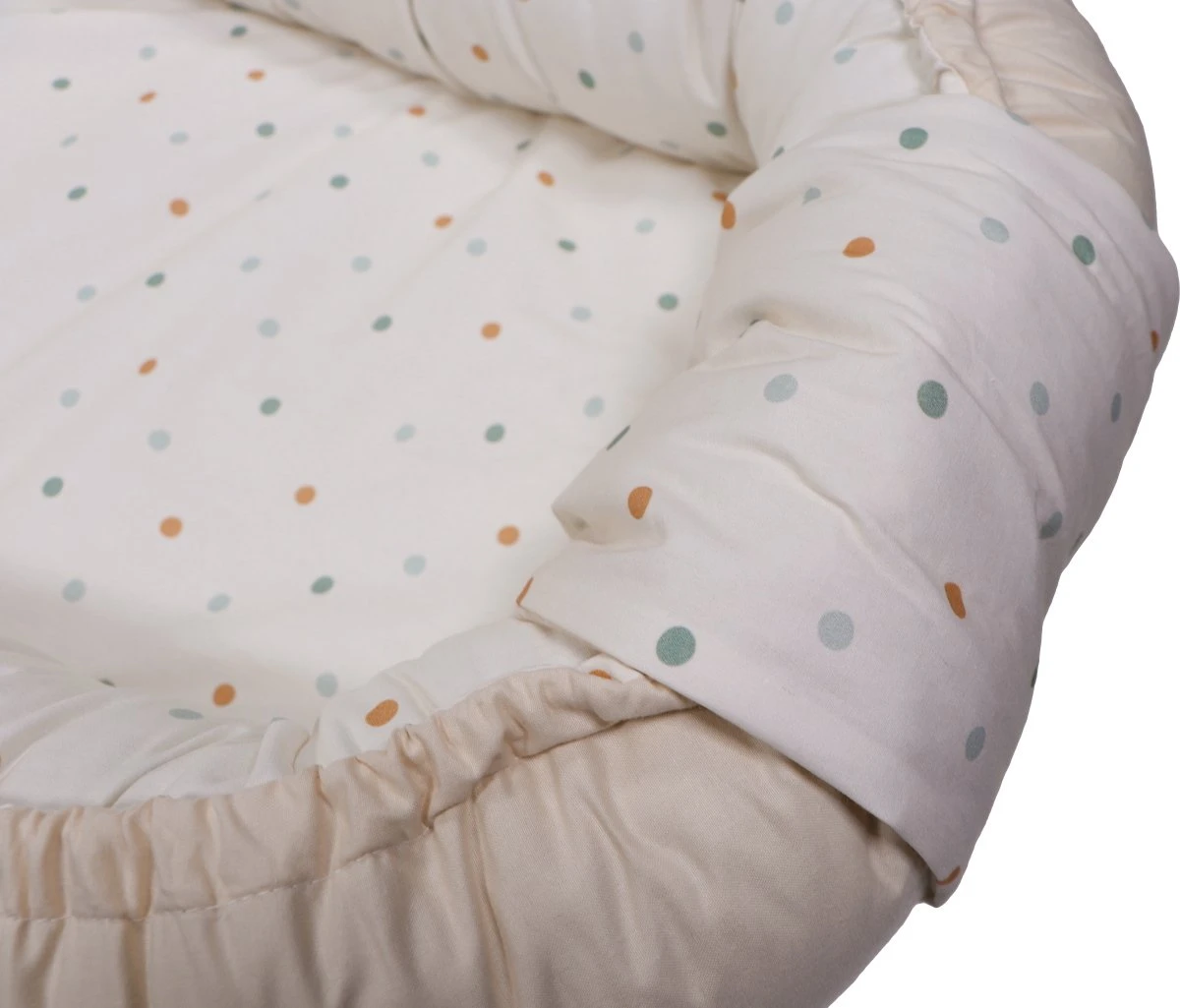 MamaLoes Stippen Omkeerbaar Babynest ML020107 - Afbeelding 3