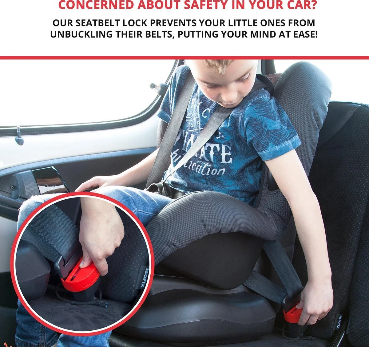 1st - Wididi Autogordel Slot – Bescherm Je Kind Tegen Het Per Ongeluk Losmaken Van De Gordel - Stevig En Duurzaam Kunststof – Universeel Ontwerp - Afbeelding 7