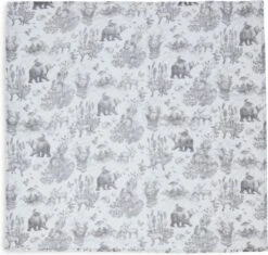 Jollein Hydrofiele Doek 115x115cm Pimpelmees - Forest Animals