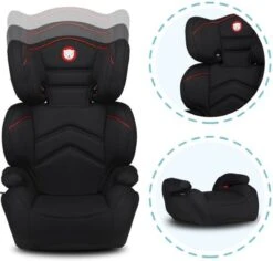 Lionelo Lars - Autostoeltje - ImpactGuard - Extra Spons - Tot 36kg