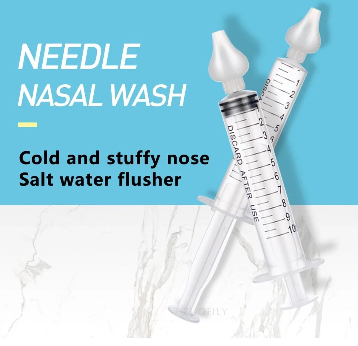 Merkloos Neusreiniger Baby - Neuszuiger - Snotzuiger Baby Verzorging - Neuspompje Baby - Neuspeer - Toetenvegers - Snoetenpoetsers – Baby Neusreiniger - Neusspuit Baby -Neusspuit Voor Baby's - 2 Stuks - Neus Spuit - Afbeelding 4