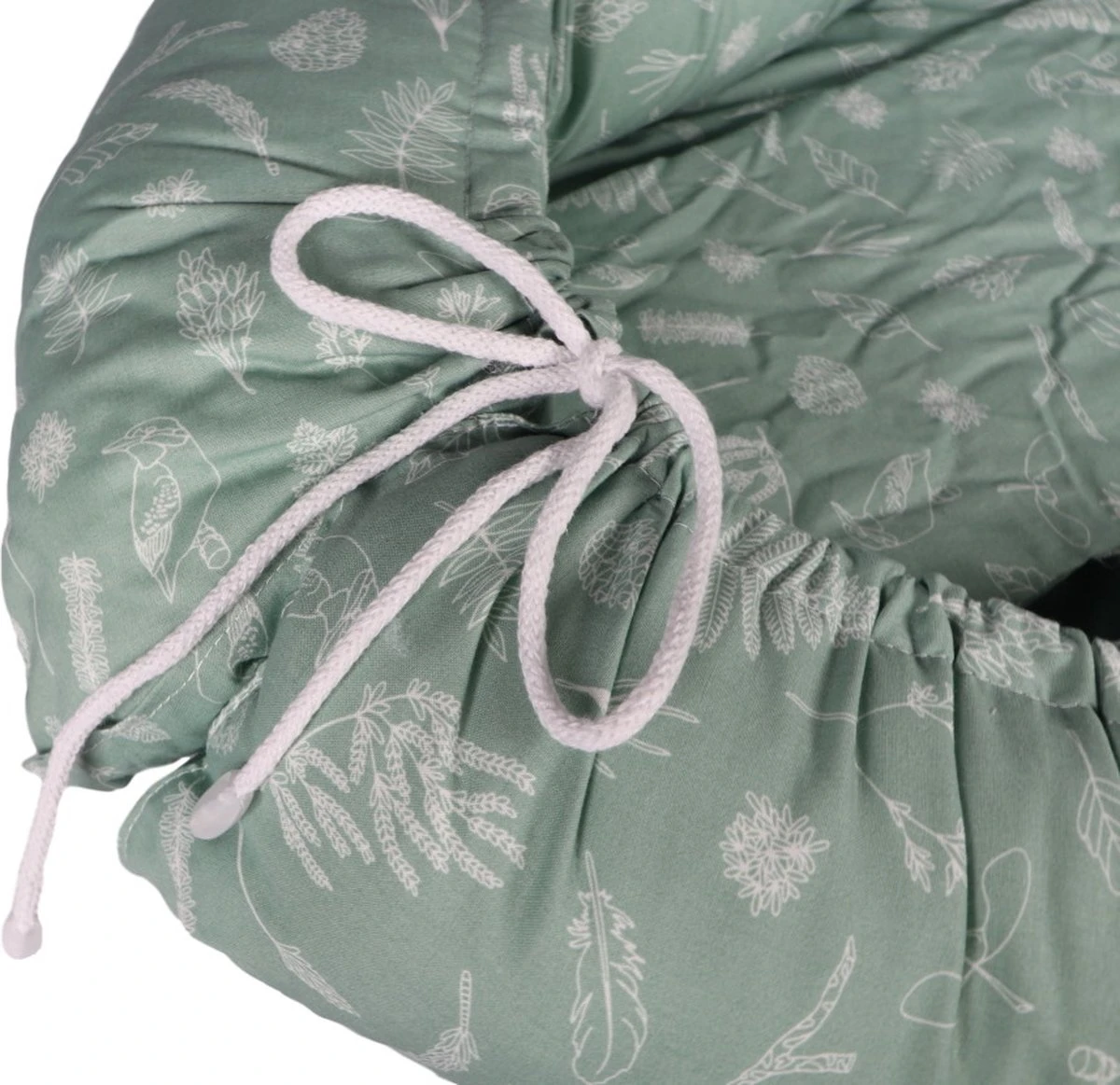 MamaLoes Botanical Stone Green Babynest - Afbeelding 6