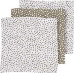 Meyco Cheetah Hydrofiele Doeken - 3-pack - Taupe - 70x70cm
