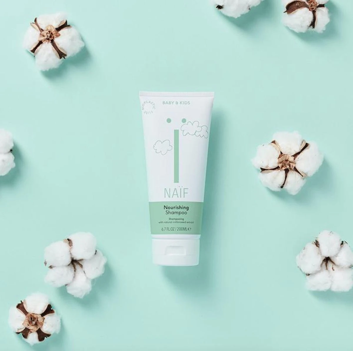 Naïf Combinatie Shampoo & Haarlotion - Babyverzorging - Voordeelverpakking - 2 Stuks - Met Natuurlijke Ingrediënten - Afbeelding 5