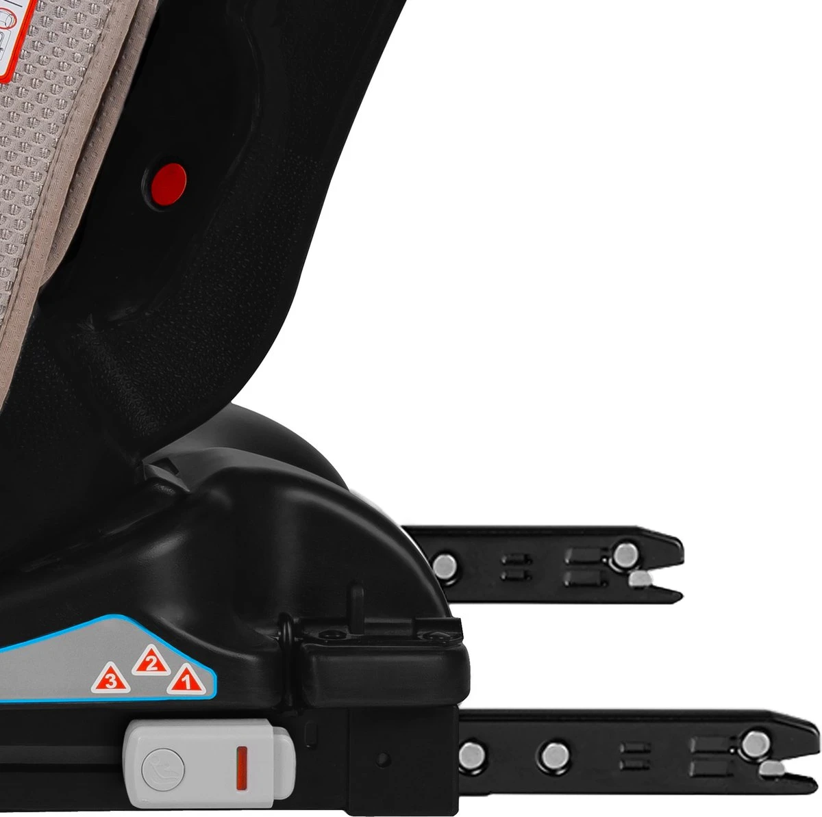 Lionelo Sander - Autostoel - ISOFIX 180° - Extra Zij-bescherming - Tot 36kg - Afbeelding 11