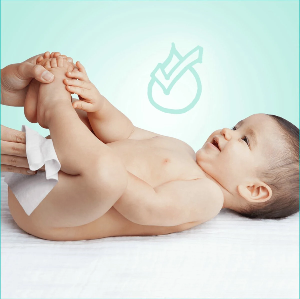 Pampers® Pampers Billendoekjes Harmonie Coconut Navulpak 9x42 = 378 Doekjes - Afbeelding 2