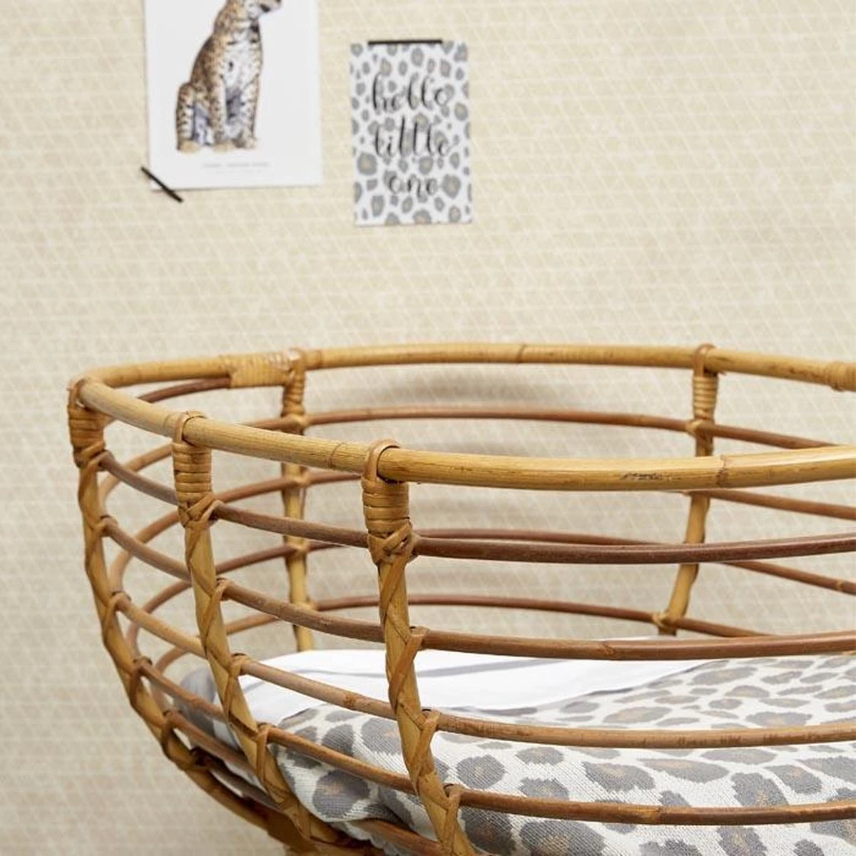 Meyco Panter Wiegdeken - 75x100 Cm - Neutral - Afbeelding 7