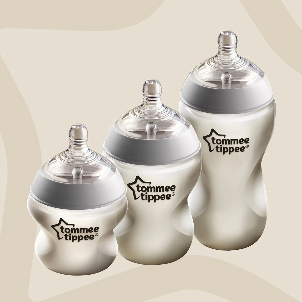 Tommee Tippee Closer To Nature - Zuigflessen - Normale Uitstroomsnelheid - Anti-colic Ventiel - 340 Ml - Verpakking Van 2 Stuks - Groen En Zwart - Afbeelding 3