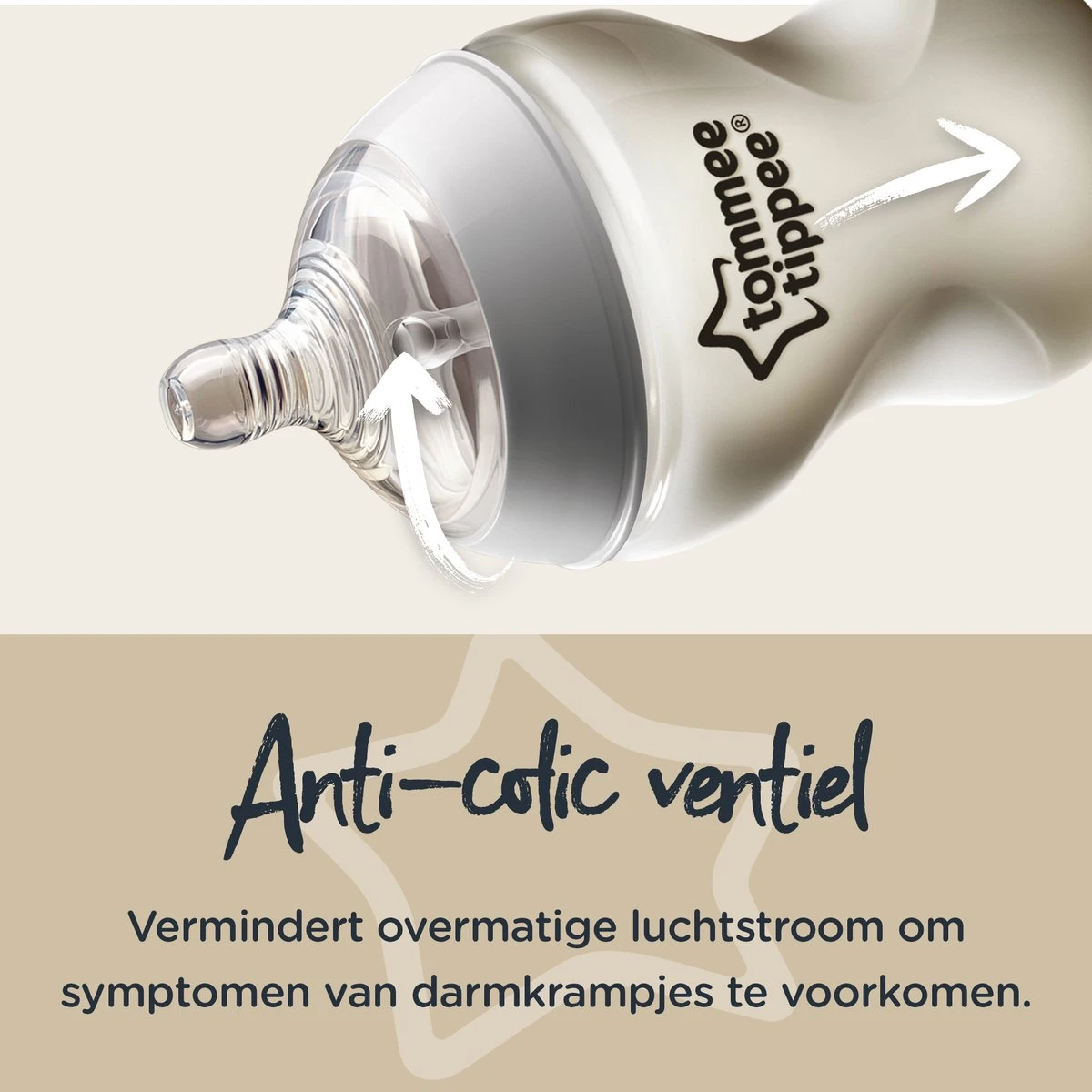 Tommee Tippee Closer To Nature - Zuigflessen - Normale Uitstroomsnelheid - Anti-colic Ventiel - 340 Ml - Verpakking Van 2 Stuks - Groen En Zwart - Afbeelding 8