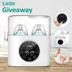 Merkloos Lictin Flessensterilisator En Flessenwarmer