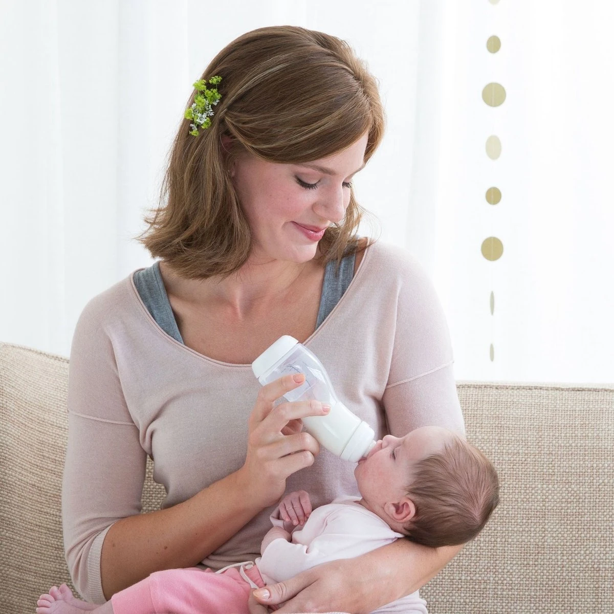 Difrax Fles - S-Fles Natural 0+ Maanden Bumba Banaan Geel - 250 Ml - Afbeelding 3