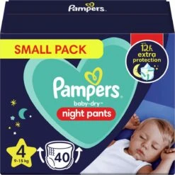 Pampers® Pampers - Night Pants - Maat 4 - Small Pack - 40 Luierbroekjes
