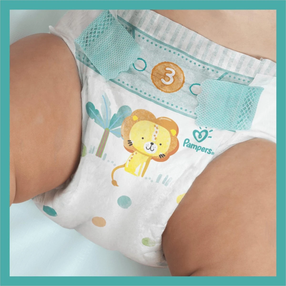 Pampers® Pampers Baby-Dry - Maat 2 (4-8kg) - 34 Luiers - Afbeelding 8