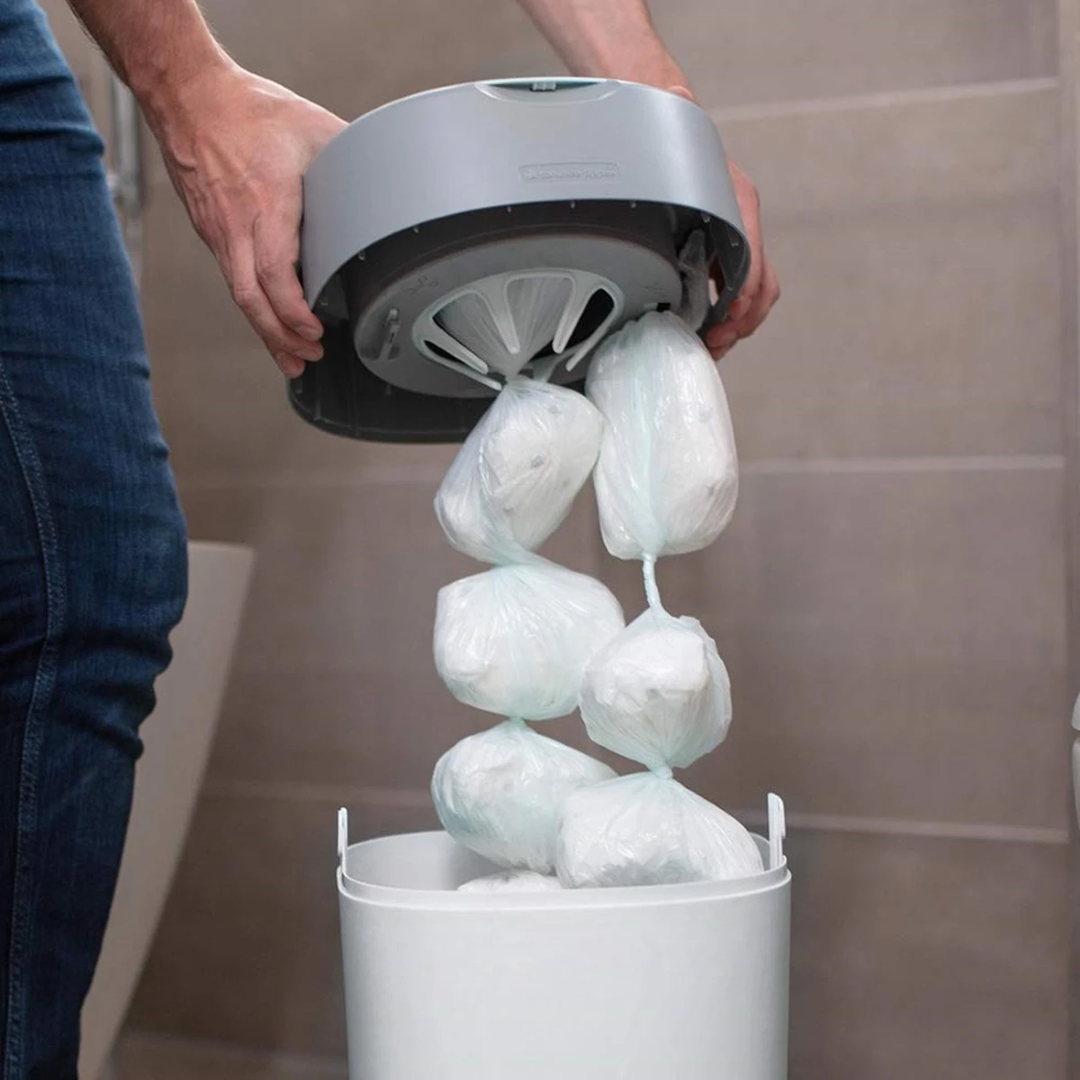 Tommee Tippee Twist & Click Milieuvriendelijke Luieremmer Navulling - Duurzaam Geproduceerde Greenfilm - 3 Stuks - Afbeelding 2