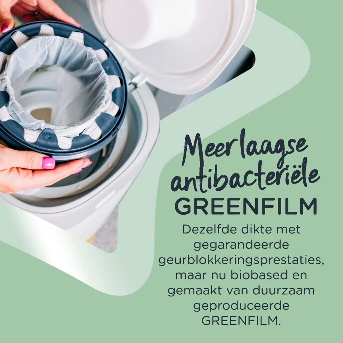 Tommee Tippee Twist & Click Milieuvriendelijke Luieremmer Navulling - Duurzaam Geproduceerde Greenfilm - 3 Stuks - Afbeelding 4