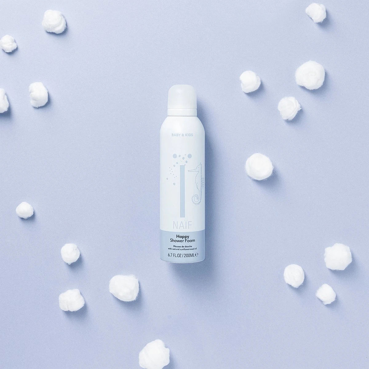 Naïf Happy Doucheschuim - 2 X 200ml - Met Natuurlijke Ingrediënten - Afbeelding 3