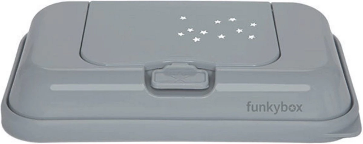 Funkybox - Billendoekjes Doosje - To Go - Grey - Little Stars - Afbeelding 9