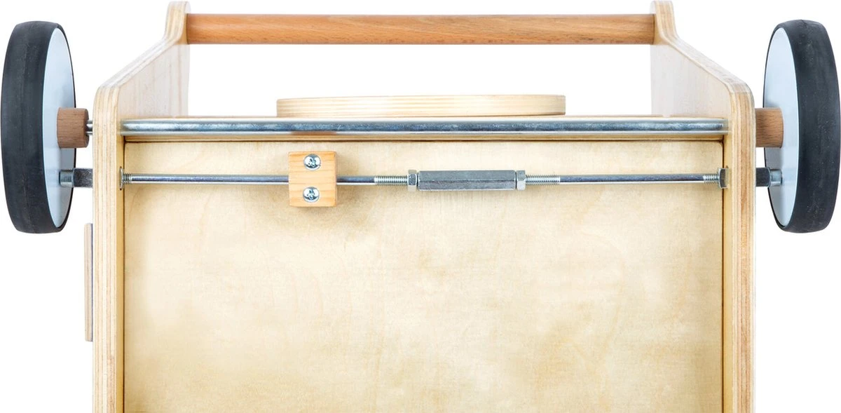 Baby Walvis Loopwagen - Houten Speelgoed Vanaf 1 Jaar - Afbeelding 9