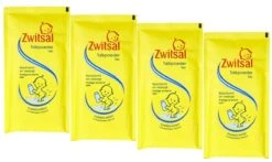 Zwitsal Baby Talkpoeder Navulling 4 X 100 Gram Voordeelverpakking
