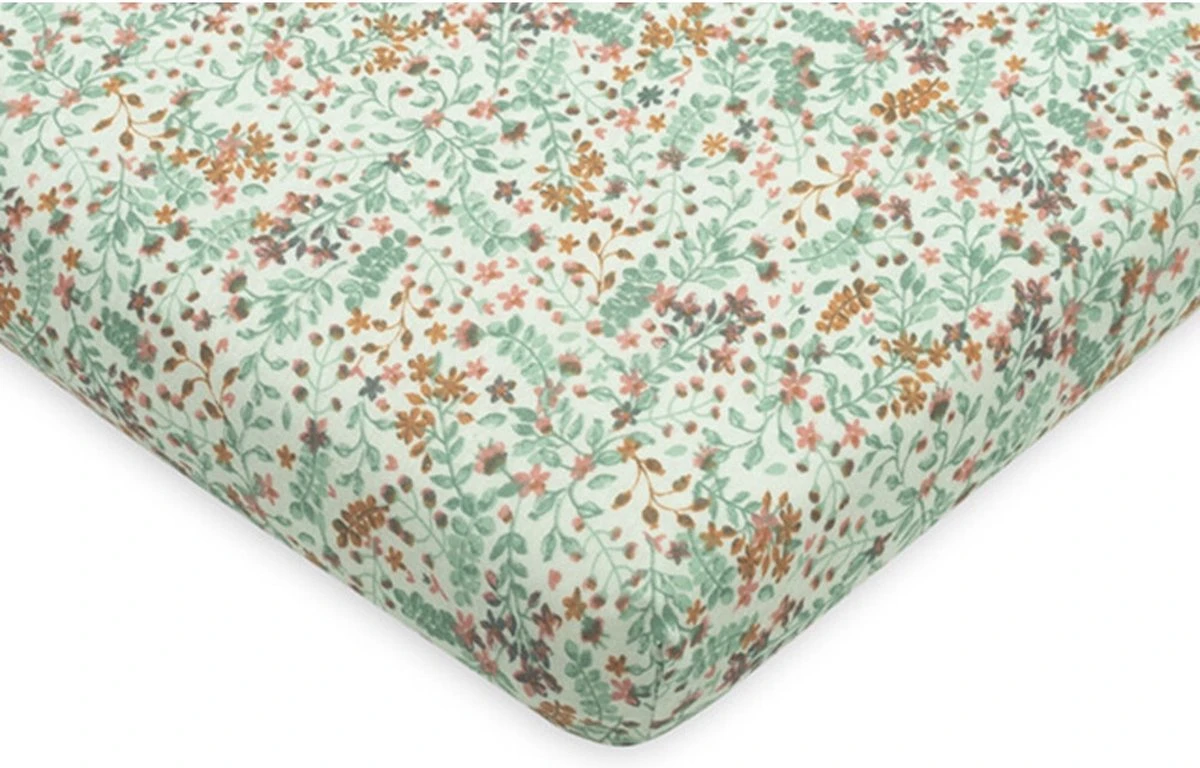 Jollein Baby Hoeslaken Boxmatras Jersey 75x95cm - Bloom - Afbeelding 6