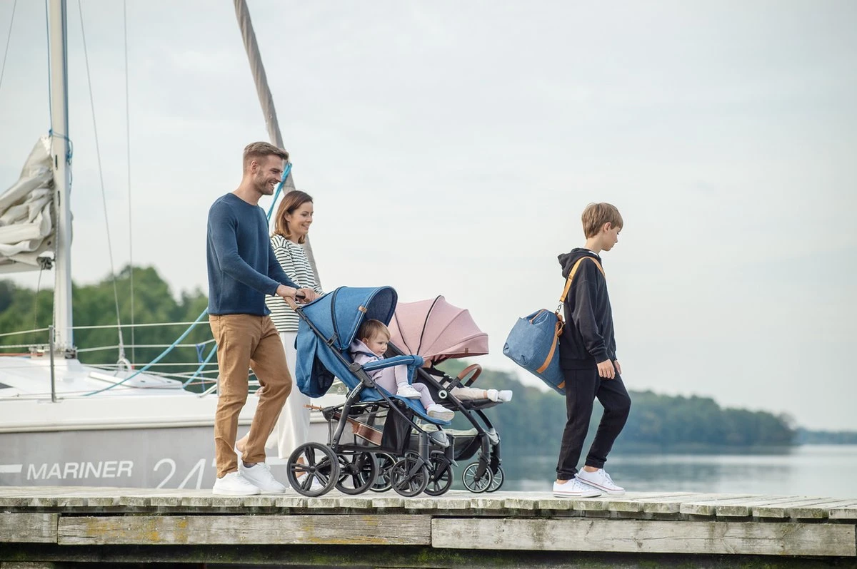Lionelo Annet Plus - Kinderwagen 2in1 - Inklapsysteem - XXL Dakje - Tot 22 Kg - Afbeelding 10