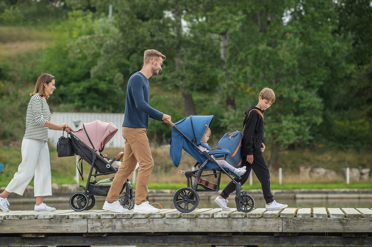 Lionelo Annet Plus - Kinderwagen 2in1 - Inklapsysteem - XXL Dakje - Tot 22 Kg - Afbeelding 12