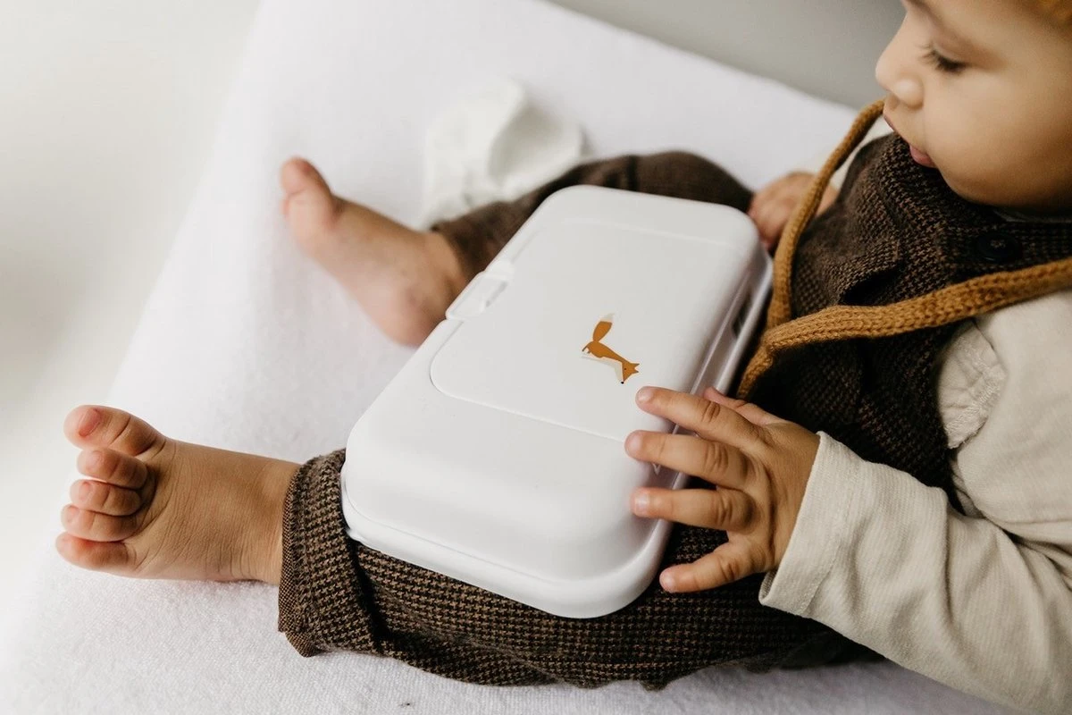 Funkybox - Billendoekjes Doosje - To Go - Grey - Little Stars - Afbeelding 7