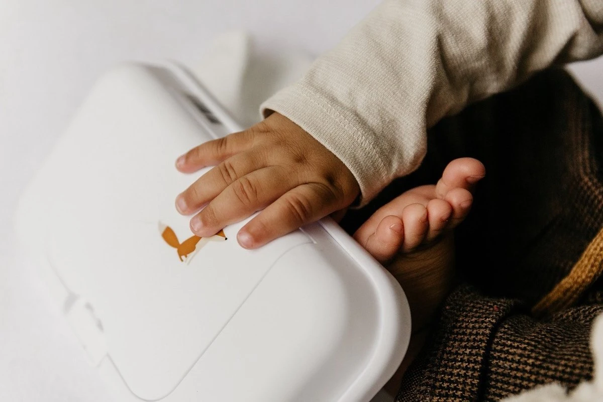 Funkybox - Billendoekjes Doosje - To Go - Grey - Little Stars - Afbeelding 10