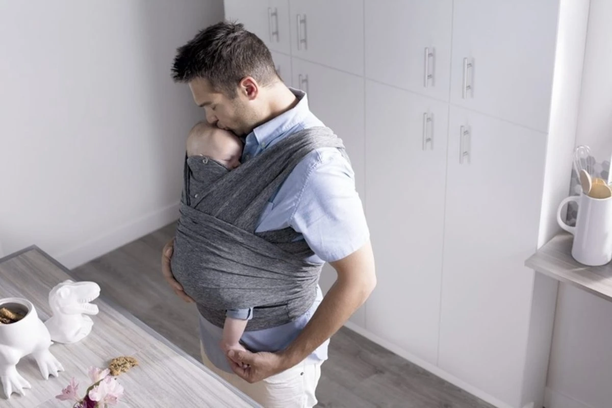 Chicco Baby Draagzak Comfyfit Boppy Grijs Tot 15kg - Afbeelding 3