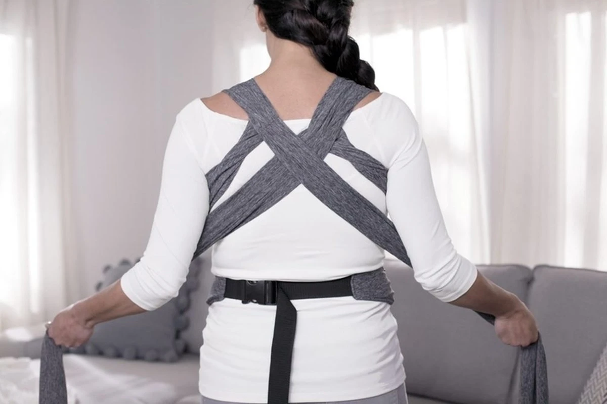 Chicco Baby Draagzak Comfyfit Boppy Grijs Tot 15kg - Afbeelding 7