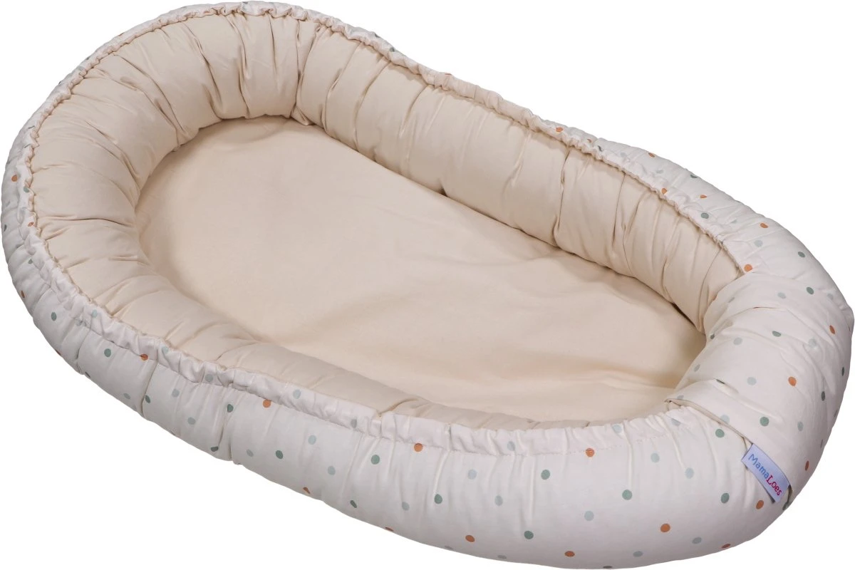 MamaLoes Stippen Omkeerbaar Babynest ML020107 - Afbeelding 5