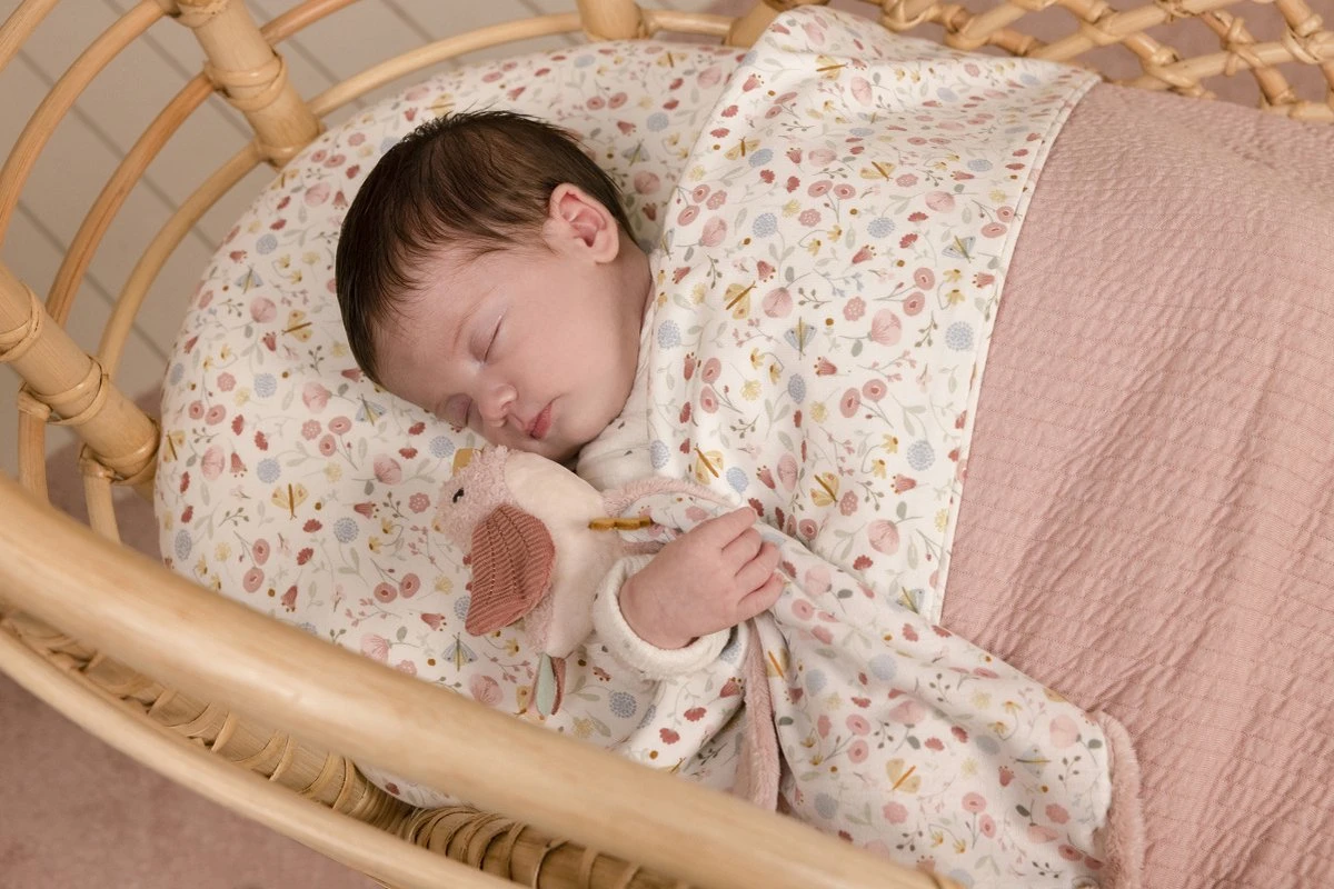 Little Dutch Ledikantdeken Flowers & Butterflies - Afbeelding 3