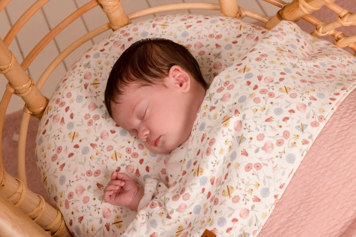 Little Dutch Ledikantdeken Flowers & Butterflies - Afbeelding 5