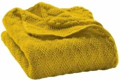 Disana Wollen Babydeken - Curry