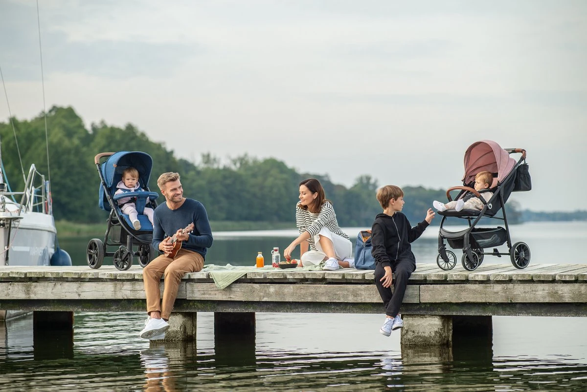 Lionelo Annet Plus - Kinderwagen 2in1 - Inklapsysteem - XXL Dakje - Tot 22 Kg - Afbeelding 6