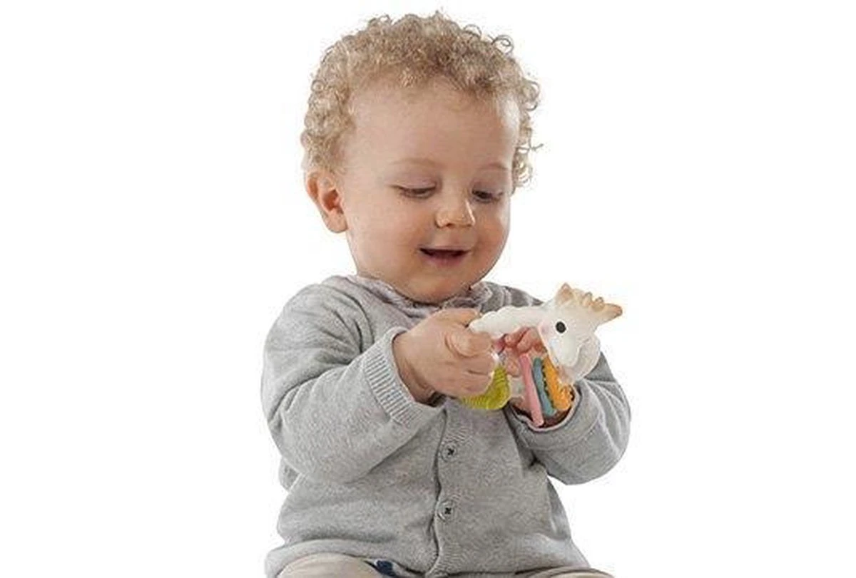 Sophie De Giraf - So Pure - Bijtring - Colorings - 100% Natuurlijk Rubber - Afbeelding 3