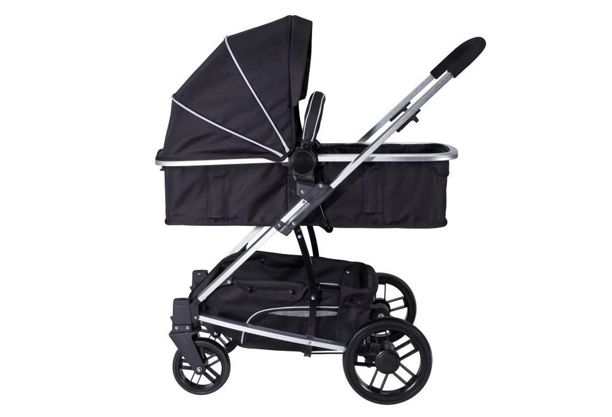 Bebies First Combi Kinderwagen Traffic - Zwart - Afbeelding 9
