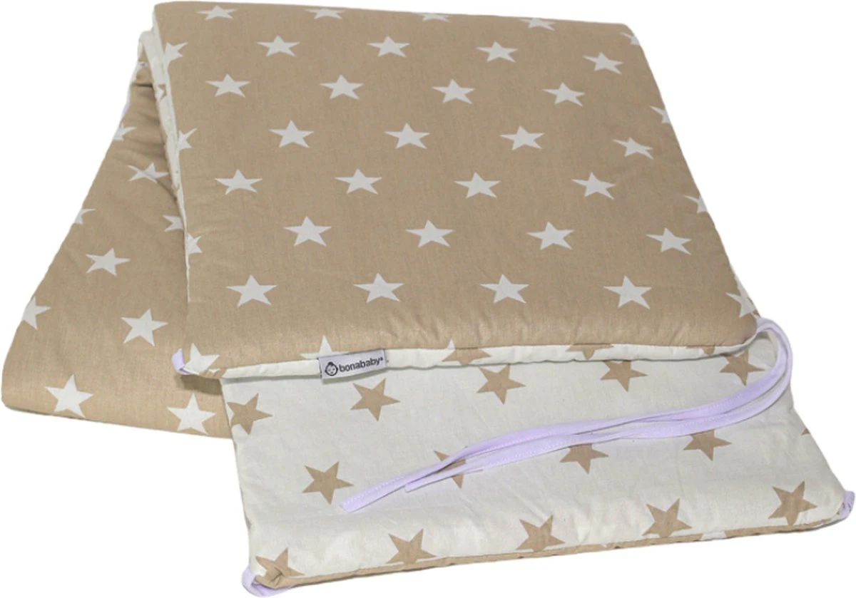Bedomrander Hollywood Beige - Bedbumper - Afbeelding 2